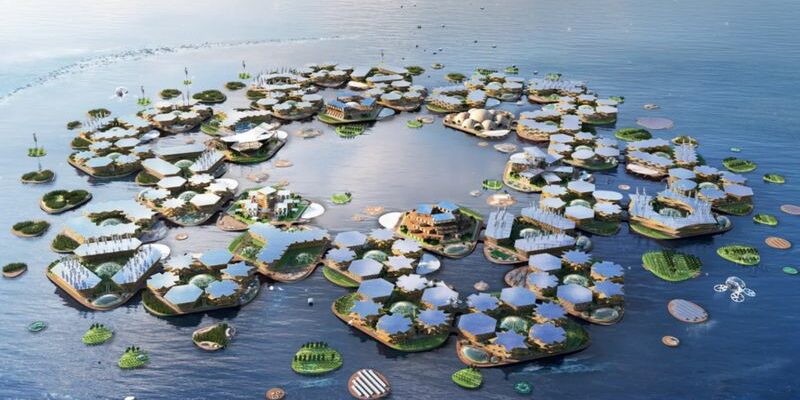 cidades flutuantes